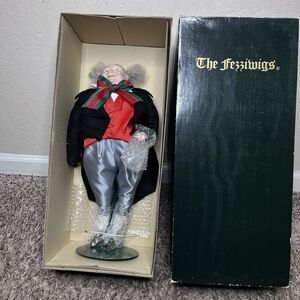 Vintage Department 56 "A Christmas Carol" Collector's Edition Mr. Fezziwig doll